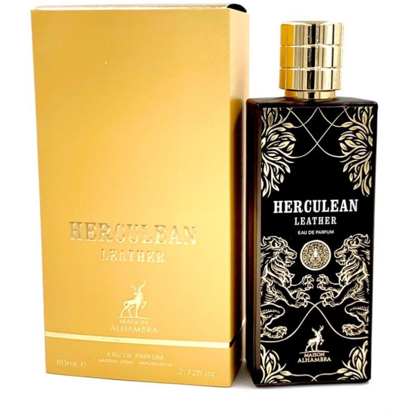 Maison Alhambra Herculean Leather EDP lõhnastatud vesi unisex, 80 ml