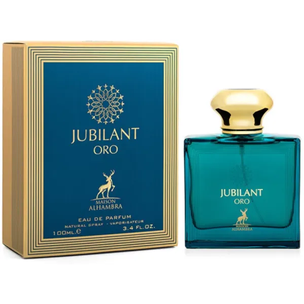 Maison Alhambra Jubilant Oro EDP lõhnastatud vesi meestele, 100 ml