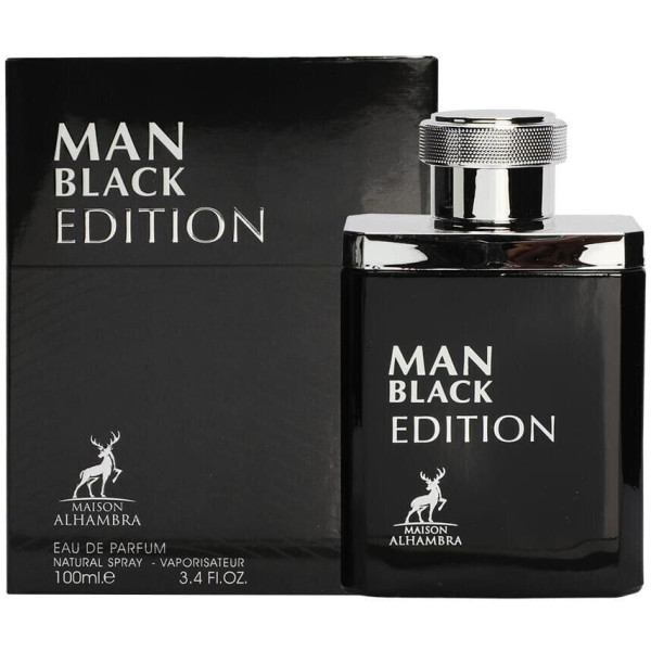 Maison Alhambra Man Black Edition EDP lõhnastatud vesi meestele, 100 ml