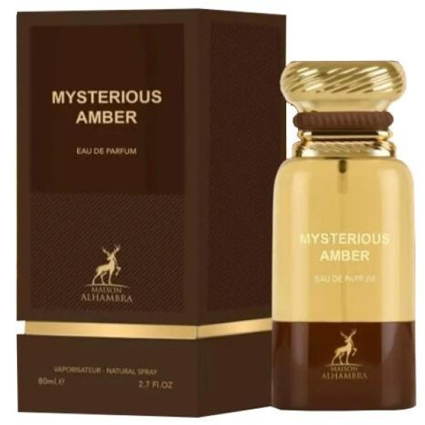 Maison Alhambra Mysterious Amber EDP lõhnastatud vesi unisex, 80 ml