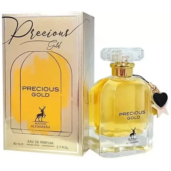 Maison Alhambra Precious Gold EDP lõhnastatud vesi unisex, 80 ml