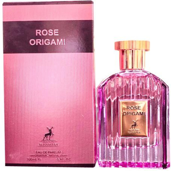 Maison Alhambra Rose Origami EDP lõhnastatud vesi unisex, 100 ml