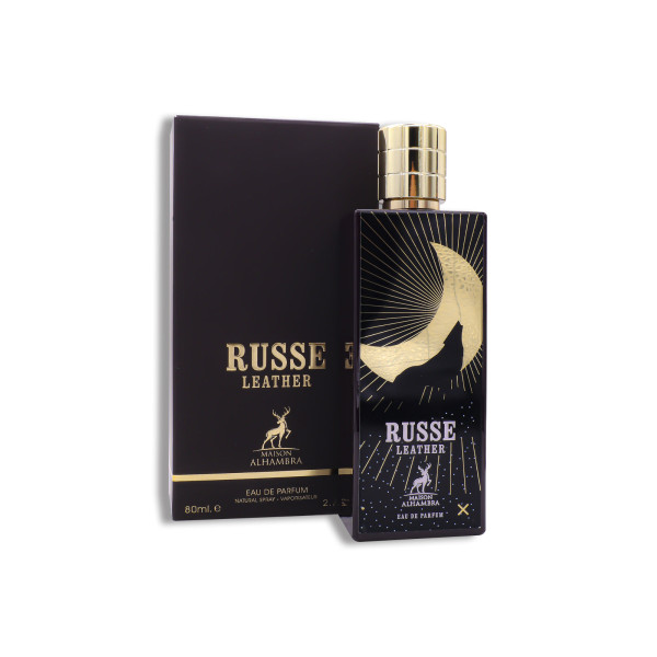 Maison Alhambra Russe Leather EDP lõhnastatud vesi unisex, 80 ml