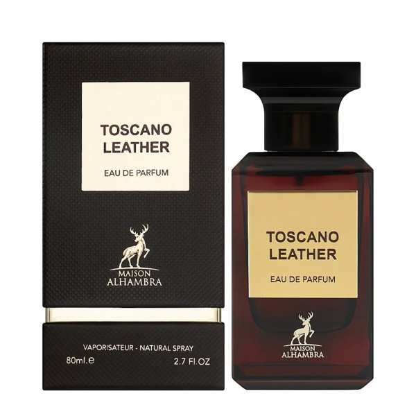 Maison Alhambra Toscano Leather EDP lõhnastatud vesi unisex, 80 ml