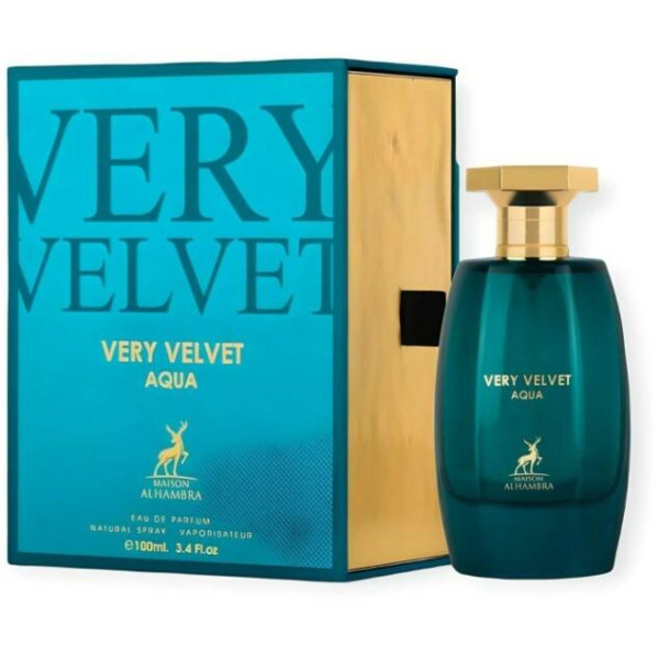 Maison Alhambra Very Velvet Aqua EDP lõhnastatud vesi unisex, 100 ml