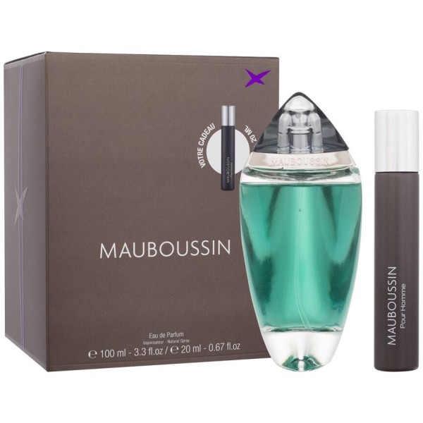 Mauboussin Homme komplekt meestele (EDP, 100 ml + EDP, 20 ml)