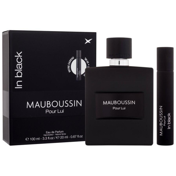 Mauboussin Pour Lui In Black komplekt meestele (EDP, 100 ml + EDP, 20 ml)