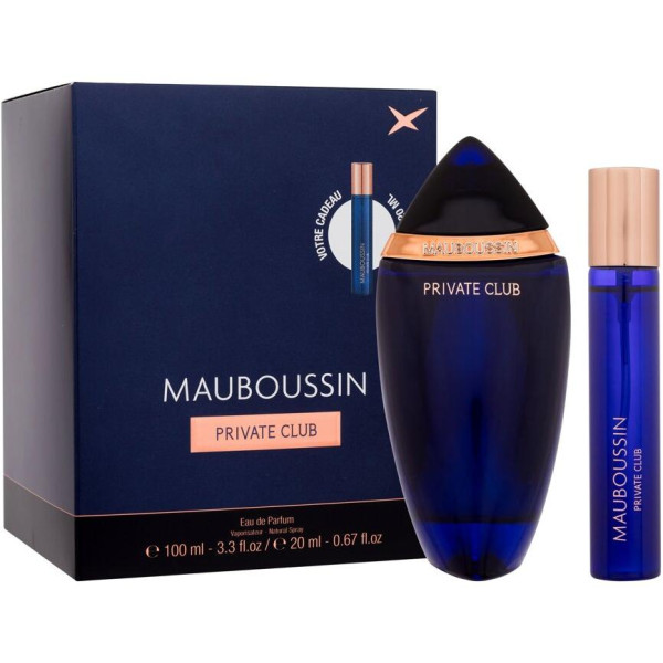 Mauboussin Private Club komplekt meestele (EDP, 100 ml + EDP, 20 ml)