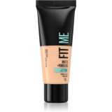 Maybelline Fit Me! Matte + Poreless Makeup vedel jumestuskreem, 115 Ivory, 30 ml