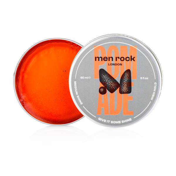 Men Rock Pomade Tugeva fikseerimisega, keskmise läikega juuksepomaad, 30 ml