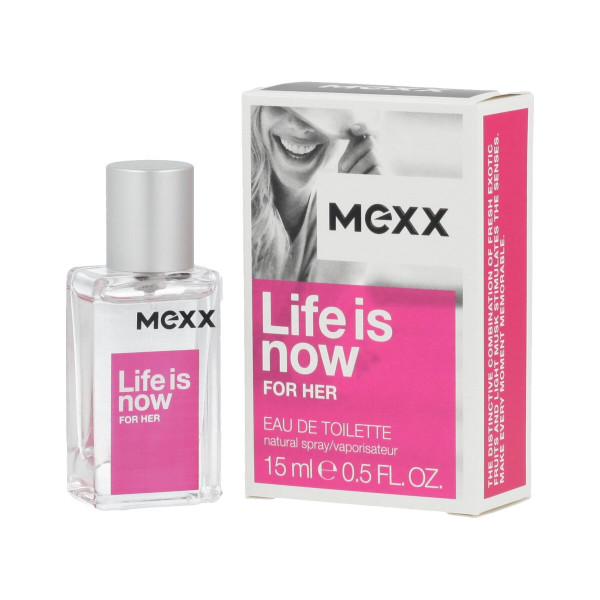 Mexx Life Is Now For Her EDT tualettvesi naistele, 15 ml