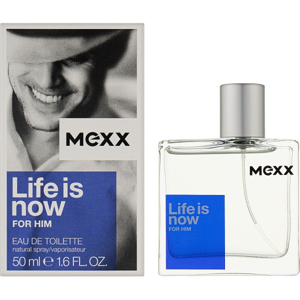 Mexx Life Is Now For Him EDT tualettvesi meestele, 50 ml