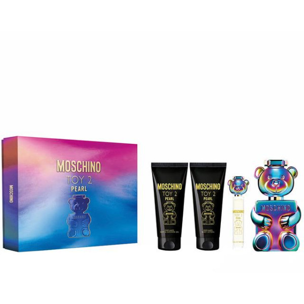 Moschino Toy 2 Pearl komplekt unisex (EDP, 100 ml + dušigeel, 100 ml + kehakreem, 100 ml + EDP, 10 ml)