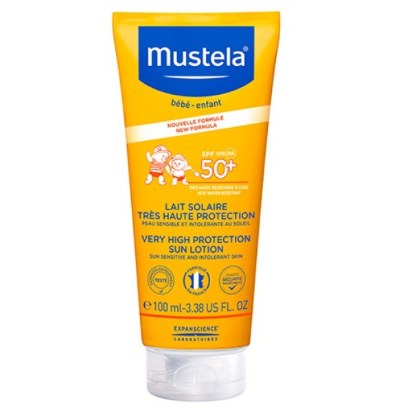 Mustela Bebe väga kõrge kaitsega päikesekreem SPF 50+ lastele, 40 ml