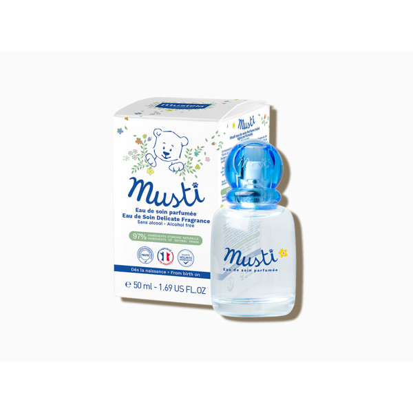 Mustela Musti Eau De Soin Delicate Fragrance parfüüm lastele, 50 ml