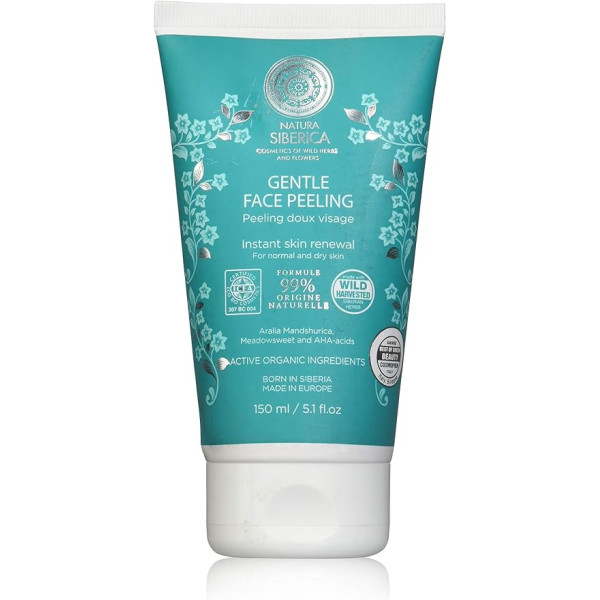 Natura Siberica Gentle Face Peeling näokoorija, 150 ml