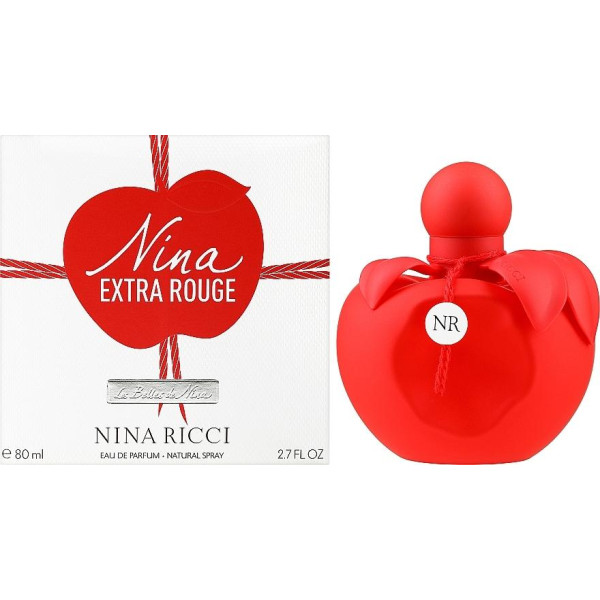 Nina Ricci Nina Extra Rouge EDP lõhnastatud vesi naistele, 80 ml