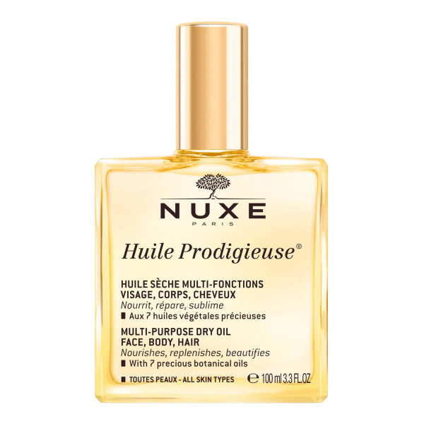 Nuxe Huile Prodigieuse Multi Purpose Dry Oil kuivõli näole, kehale ja juustele, 100 ml