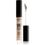 Nyx Can't Stop Won't Stop Full Coverage Contour Concealer vedel peitekreem, toon: 02 Alabaster, 3,5 ml