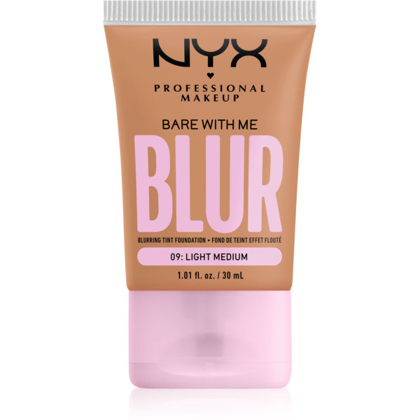 NYX Professional Makeup Bare With Me Blur Tint aluskreem, toon: 09 Light Medium, 30 ml