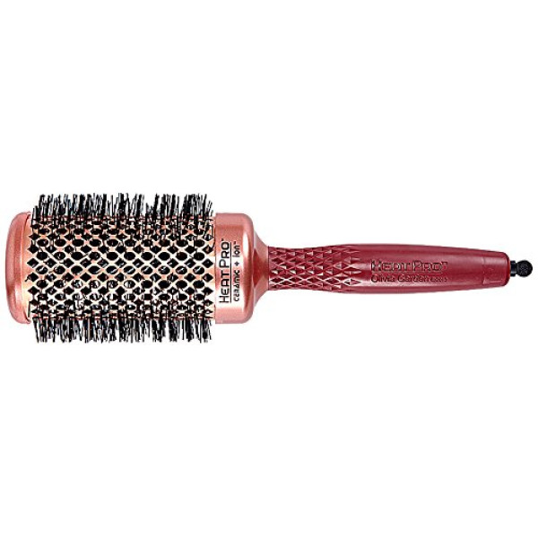 Olivia Garden Heat Pro Ceramic Ion Thermal Round Brush ümmargune juuksehari, 52 mm