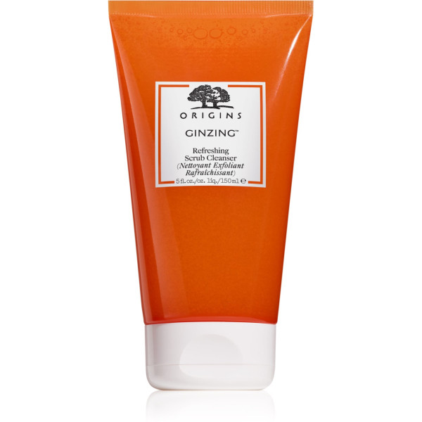 Origins Ginzing Refreshing Scrub Cleanser energiat andev näokoorija, 150 ml