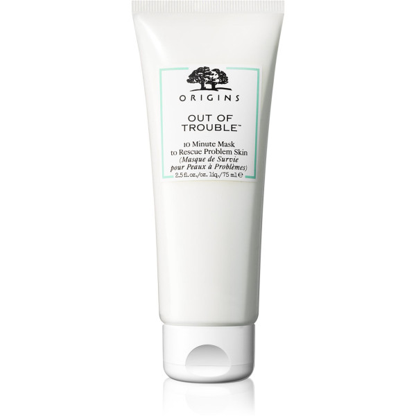 Origins Out Of Trouble-10 Minute Mask To Rescue Problem Nahka intensiivne ja kiire toimega ilu tugevdav mask, 75 ml