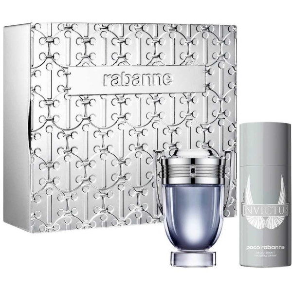 Paco Rabanne Invictus komplekt meestele (EDT, 100 ml + deodorant, 150 ml)