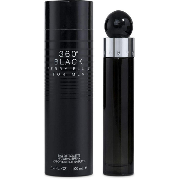 Perry Ellis 360 Black EDT tualettvesi meestele, 100 ml