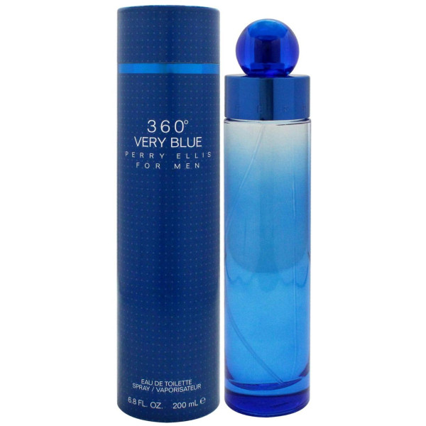 Perry Ellis 360° Very Blue For Men EDT tualettvesi meestele, 200 ml