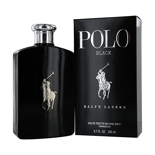 Ralph Lauren Polo Black EDT tualettvesi meestele, 200 ml