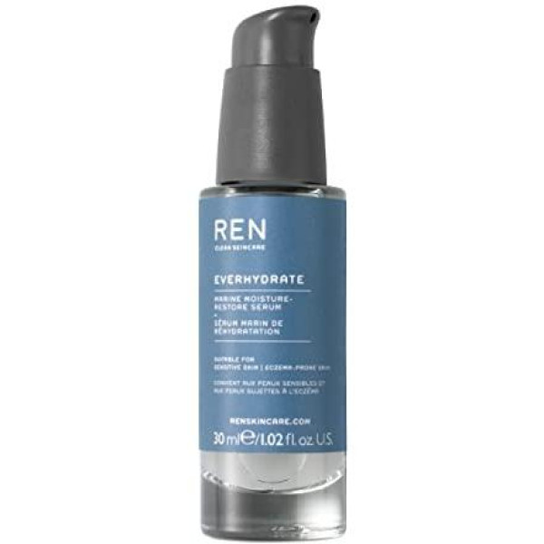 REN Everhydrate Marine Moisture-Restore Serum näoseerum, 30 ml