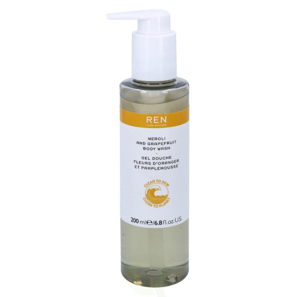 REN Neroli And Grapefruit Body Wash kehapesuvahend, 200 ml