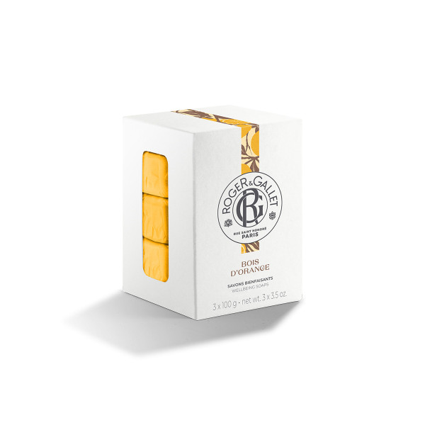 Roger & Gallet Bois D'Orange heaoluseepide komplekt, 3 x 100 g