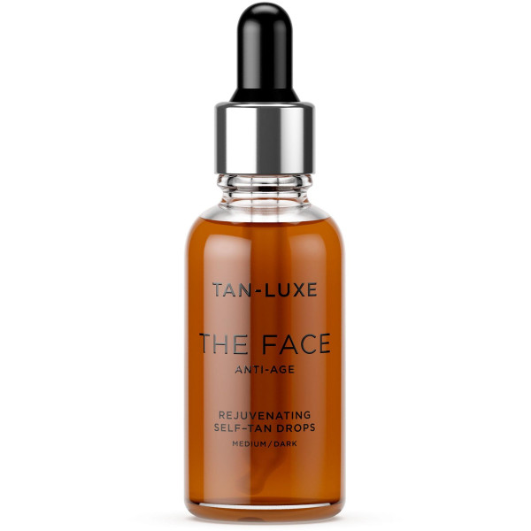 Tan-Luxe The Face Anti-Age isepruunistavad tilgad keskmised / tumedad, 30 ml, küpsele näonahale