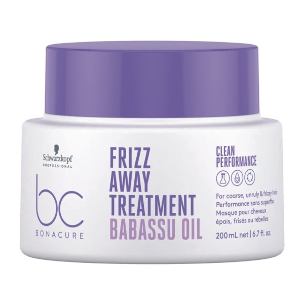 Schwarzkopf Professional BC Frizz Away Treatment siluv juuksemask, 200 ml