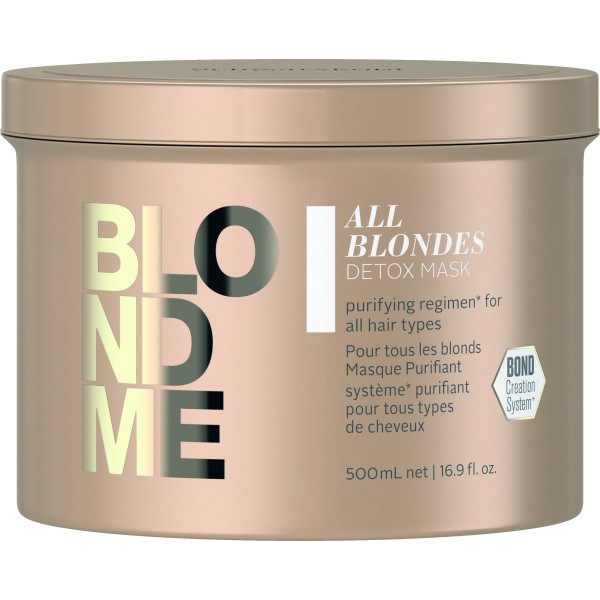 Schwarzkopf Professional Blond Me All Blondes Detox Mask Detoksifitseeriv mask, 500 ml