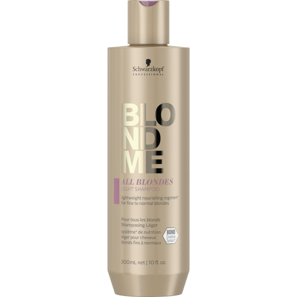 Schwarzkopf Professional Blond Me All Blondes Light Shampoo šampoon, 300 ml