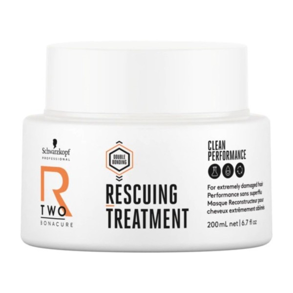 Schwarzkopf Professional R-TWO Rescuing Treatment Taastav juuksemask, 200 ml