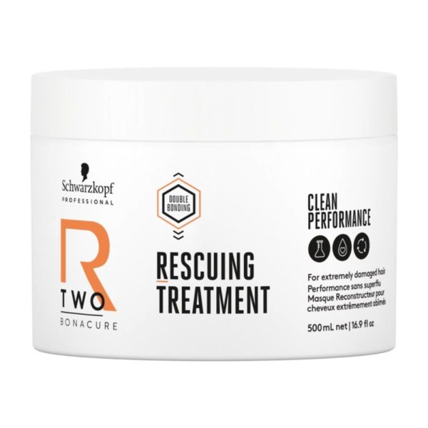 Schwarzkopf Professional R-TWO Rescuing Treatment taastav juuksemask, 500 ml