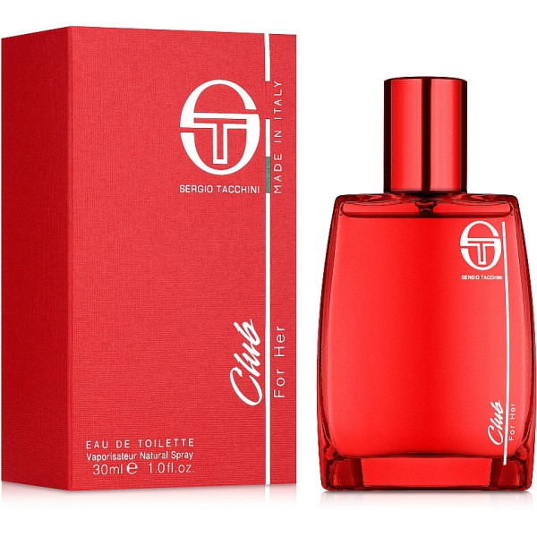 Sergio Tacchini Club For Her EDT tualettvesi naistele, 30 ml