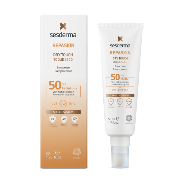 Sesderma reskin dry touch spf50 päikesekaitsekreem näole, 50 ml