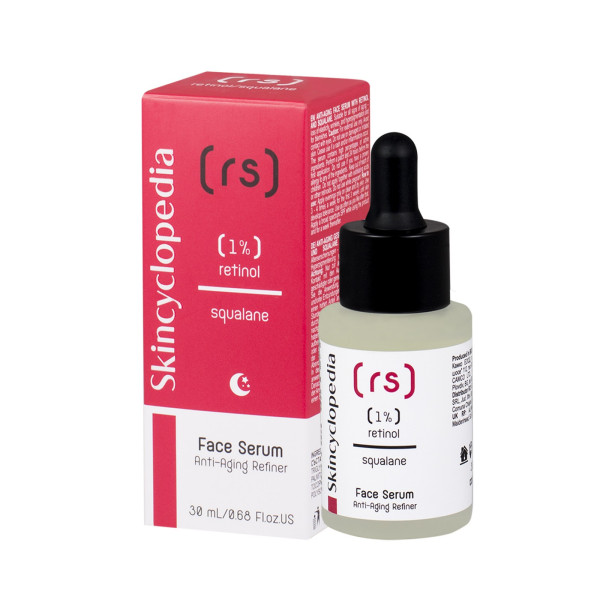 Skincyclopedia Face Serum Anti-Aging Refiner vananemisvastane näoseerum 1% retinooli ja skvalaaniga, 30 ml