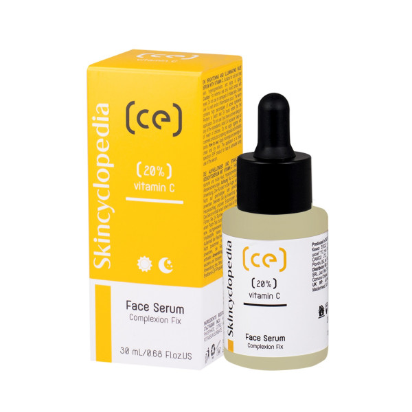 Skincyclopedia Face Serum Complexion Fix näoseerum 20% C-vitamiiniga, 30 ml