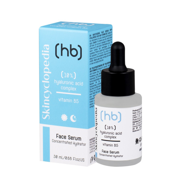 Skincyclopedia Face Serum kontsentreeritud Hydrator näoseerum 10% hüaluroonhappe kompleksi ja vit B5-ga, 30 ml