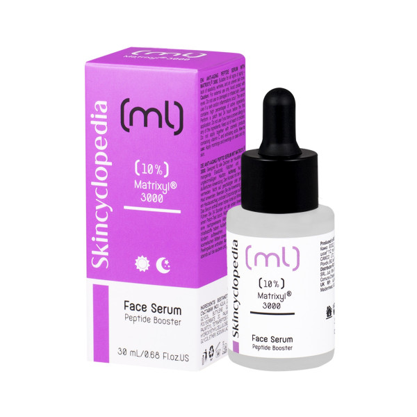 Skincyclopedia Face Serum Peptide Booster vananemisvastane näoseerum 10% Matrixyl 3000 peptiidikompleksiga, 30 ml