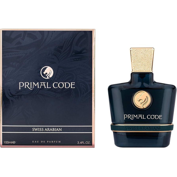 Swiss Arabian Primal Code EDP lõhnastatud vesi meestele, 100 ml