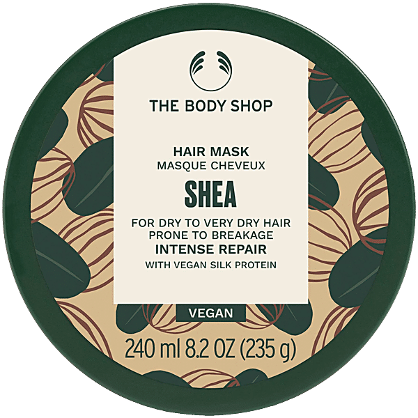 The Body Shop Shea Hair Mask butter tree taastav juuksemask, 240 ml