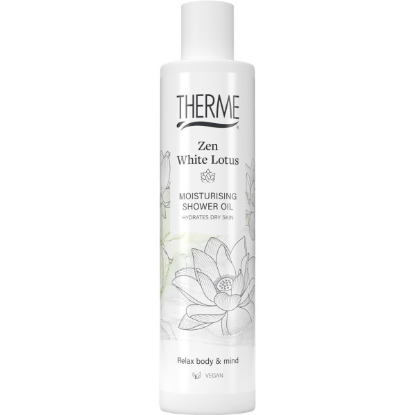 Therme Zen White Lotus Moisturizing Shower Oil niisutav dušiõli, 250 ml