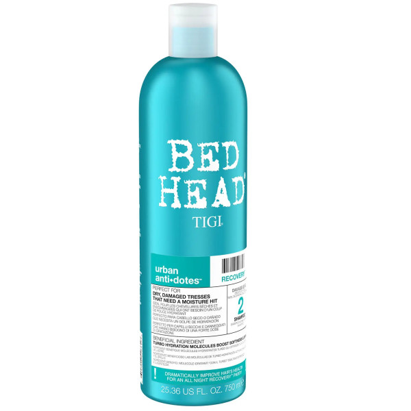 Tigi Bed Head Urban Anti-Dotes Recovery Shampoo taastav juuksešampoon, 750 ml